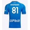 SSC Napoli Giacomo Raspadori #81 Hemmatröja 2023-24 Korta ärmar